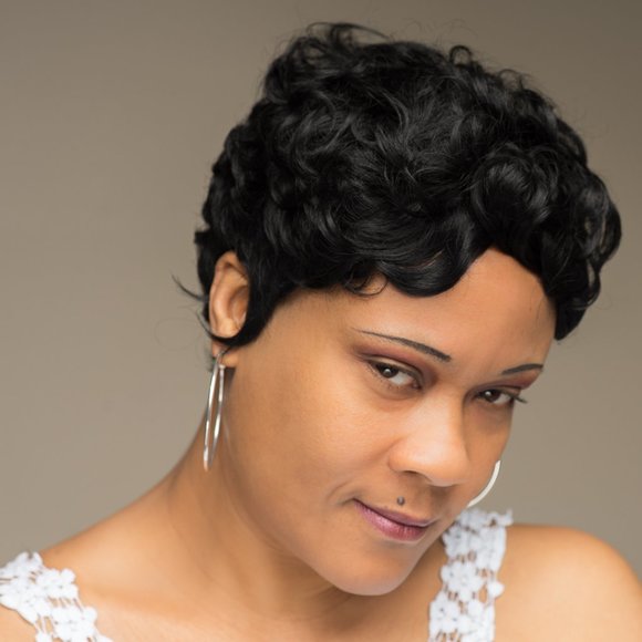 Wavy Curly Pixie w/ Lace Parting - Picture 3 of 8